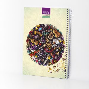 دفتر 100 برگ جلد نرم آرپاک