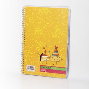 دفتر مجلد 80 برگ آرپاک