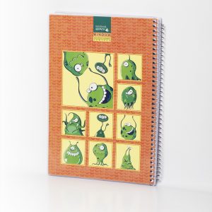 دفتر مجلد 80 برگ آرپاک