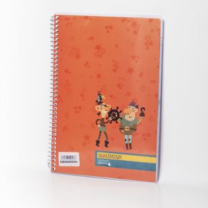 دفتر مجلد 80 برگ آرپاک